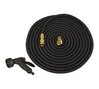 Sealey GH15E Ø17mm Expandible Manguera Jardín Negro 15m Premium
