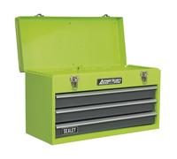 Sealey Herramienta Pecho 3 Cajón Portátil Con Ball-Bearing Guías - Verde/Gris