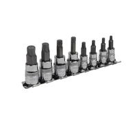 Sealey AK65602 Hexagonal Set Llave Vaso Atornillables™ 8pc 0.6cm & 1cmSq Drive