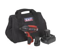 Sealey Impacto Conductor Kit 0.6cm Hex Drive 12V SV12 Serie - 2 Pilas CP1203KIT
