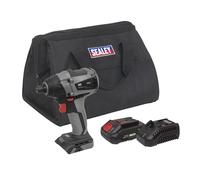 Sealey Impacto sin Escobillas Kit 0.6cm Hex 20V 2Ah SV20 Serie CP20VIDXKIT1