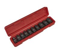 Sealey Impacto Torx Star Enchufe Hembra Set 10pc 1.3cmSq Drive AK2301