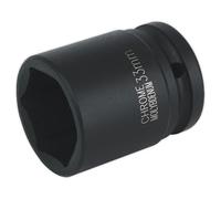 Sealey 33mm 1.9cmSq Disco Métrico Toma de Impacto Walldrive Hexágono 6 Punto