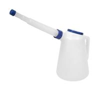 Sealey JDL5B - Recipiente de Aceite con Tapa Azul y Boquilla Flexible (5 L)