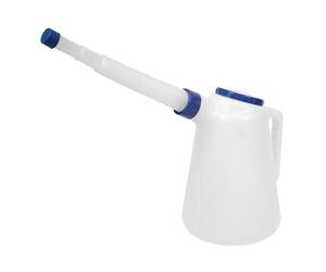 Sealey JDL5B - Recipiente de Aceite con Tapa Azul y Boquilla Flexible (5 L)