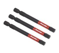 Sealey Juego de 3 brocas de impacto TRX-Star T40 de 75 mm, AK8271