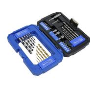 Sealey Juego de accesorios de taladro y broca, 35 piezas AK3735