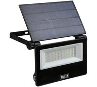 Sealey LED30S Proyector Solar LED Extra Delgado Con Soporte De Pared 30W