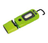 Sealey LED3601G Recargable 360° Inspección Luz 3W Cob & 1W SMD LED Verde