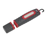 Sealey LED3606R 360° 24 SMD + 3W LED Recargable Inspección Lamp Rojo Li-ion lámpara de proyección