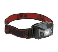 Sealey Linterna Cabeza 3W SMD & 2 LED Rojo 3X AAA Célula Con Auto-Sensor HT03LED