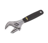 Sealey Llave Ajustable Con 40mm Extra Ancho Capacidad de Mordaza 200mm S0854