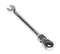Sealey llave combinada de carraca con Flexi-Head, plateado, FHRCW08