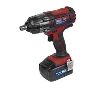 Sealey Llave de impacto inalámbrica de 18 V de 1/2 pulgada Sq Drive - Rojo