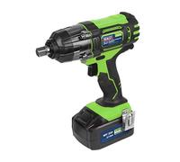 Sealey Llave de impacto inalámbrica de 18 V de 1/2 pulgada Sq Drive - Verde