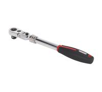 Sealey Llave Trinquete 1.3cmSq Drive Cabeza Flexible Extensible Platino Serie