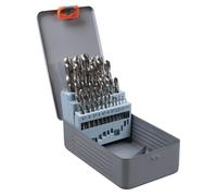 Sealey Mano Izquierda Espiral Broca Juego 25pc Para Espetó Tuercas Y Tornillos