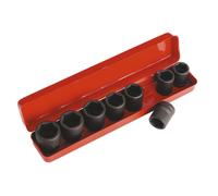 Sealey Métrico Juego de Brocas Impacto 8pc 1.9cmSq Disco Estándar Largo Ak77/9m