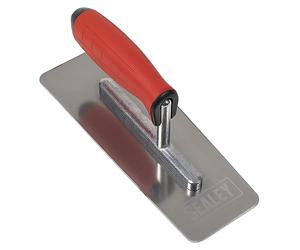 Sealey Paleta veneciana de acero inoxidable de 240 mm, mango de goma, pie de aluminio - T8012