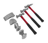 Sealey Panel Paliza Juego 7pc Forjado Fibra de Vidrio Mango CB707