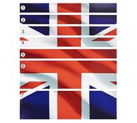Sealey Paquete de pegatinas gráficas APTBG05 Toolbox - Union Jack