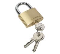 Sealey PL102 Latón Cuerpo Candado 50mm