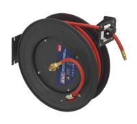 Plegable Aire Manguera Acero Rollo 20m Ø10mm Id Tubo Goma - Sealey SA85 Nuevo