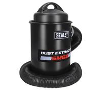 Sealey Portátil Extractor de Polvo 50L 1200W 230V con Manguera Y Adaptador Juego