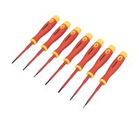 Sealey Precisión Screwdriver Juego 7pc VDE Aprobado con Ranuras & Philips
