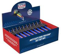 Sealey Premier AK7193DB AK7193DB - Juego de llaves largas antideslizantes TRX-Star* 9 piezas - Caja de exhibición de 10