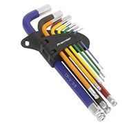 Sealey Premier AK7197 - Juego de 9 llaves Allen hexagonales largas antideslizantes - Imperial