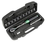 Sealey Premier STW911B - Juego de llaves dinamométricas de 1/4 pulgadas cuadradas, 5-25 Nm, 14 piezas