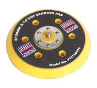 Sealey PTC150DFV Da sin Polvo Plato de Apoyo para Gancho y Lazo Discos Ø145mm