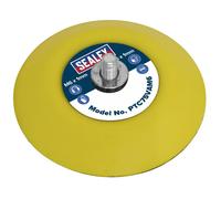 Sealey PTC75VAM6 Almohadilla De Respaldo Con Gancho Y Bucle Ø71mm M6 x 1mm