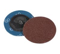 Sealey PTCQC5060 Cambio Rápido Disco Lijar Ø50mm 60Grit Paquete De 10