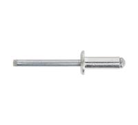 Sealey Remache De Aluminio Con Flange Estándar 6.4 X 12Mm Paquete De 200 RB6412S
