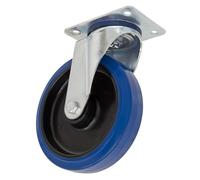 Sealey Resistente Azul Elástico Goma Girar Rueda Giratoria 200mm - Trade