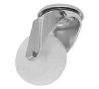 Sealey Resistente Nylon Rueda Giratoria Tornillo Orificio 80mm - Oficio