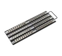 Riel Conector Bandeja Negro 0.6cm,1cm &1.3cmSq Conducir AK271B Sealey Nuevo