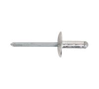 Sealey RM4827L Aluminio Multi Agarre Remache Grande Brida 4.8 x 27mm Pack De 100