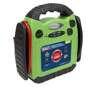 Sealey Roadstart® Emergencia Arrancador Con Compresor Aire 12V 900 Pico Soy