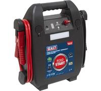 Sealey RS103B - Arrancador de emergencia (12 V, 5 L, 8 cilindros), color negro