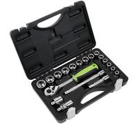 Sealey S01235 Siegen Enchufe Set 1cmSq Drive 19pc