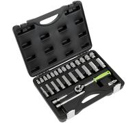 Sealey S01236 Siegen Enchufe Set 1cmSq Drive 28pc
