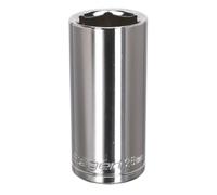 Sealey S0680 WallDrive Socket, unidad cuadrada de 1/2", 26mm de profundidad