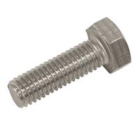 Sealey S825S Acero Inoxidable Hex Cabeza Set Tornillo din 933-M8 X 25 A2 De 50