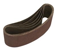 Sealey SB120457 76 x 457mm Lijadora Cinturón 120Grit - Paquete De 5