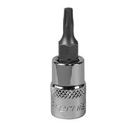 Sealey SBT003 T15 1/4" Sq Drive TRX-Star - Broca para zócalo