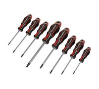 Sealey Screwdriver Juego 8pc Seguridad Trx-Estrella Gripmax&reg Rojo AK4323