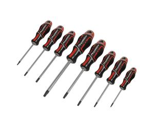 Sealey Screwdriver Juego 8pc Seguridad Trx-Estrella Gripmax&reg Rojo AK4323